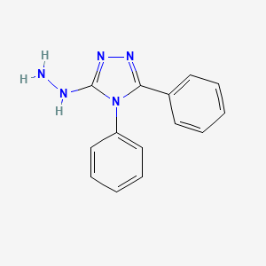 3-hydrazinyl-4,5-diphenyl-4H-1,2,4-triazole