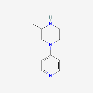 3-Methyl-1-(pyridin-4-yl)piperazine