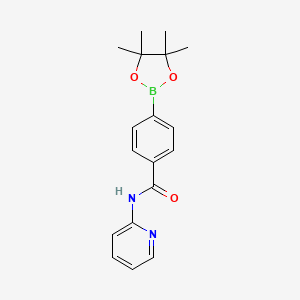 N-(Pyridin-2-yl)-4-(4,4,5,5-tetramethyl-1,3,2-dioxaborolan-2-yl)benzamide