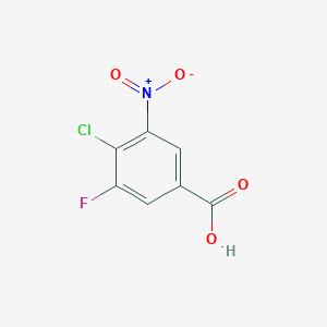 4-Chloro-3-fluoro-5-nitrobenzoic acid