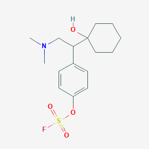 1-[2-(Dimethylamino)-1-(1-hydroxycyclohexyl)ethyl]-4-fluorosulfonyloxybenzene