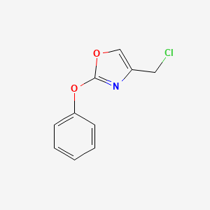 4-(Chloromethyl)-2-phenoxy-1,3-oxazole