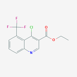 Ethyl 4-chloro-5-(trifluoromethyl)quinoline-3-carboxylate