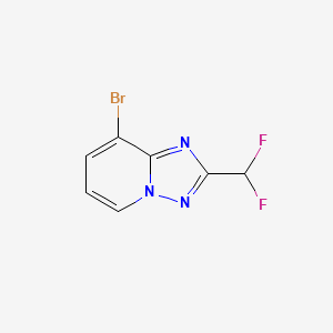 8-Bromo-2-(difluoromethyl)-[1,2,4]triazolo[1,5-a]pyridine