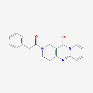 2-(2-(o-tolyl)acetyl)-3,4-dihydro-1H-dipyrido[1,2-a:4',3'-d]pyrimidin-11(2H)-one