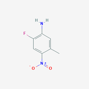 molecular formula C7H7FN2O2 B2848863 2-Fluoro-5-methyl-4-nitroaniline CAS No. 1807068-24-1