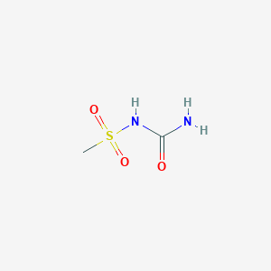 molecular formula C2H6N2O3S B2848929 甲磺酰基脲 CAS No. 21247-96-1