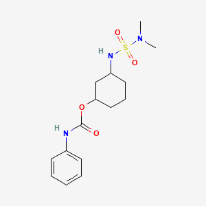 3-((N,N-dimethylsulfamoyl)amino)cyclohexyl phenylcarbamate