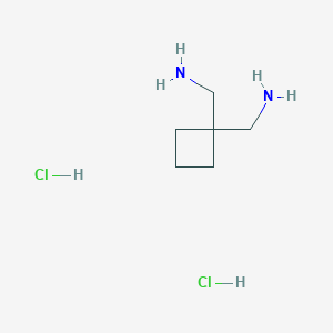 B2849024 1,1-Bis(aminomethyl)cyclobutane dihydrochloride CAS No. 104889-94-3