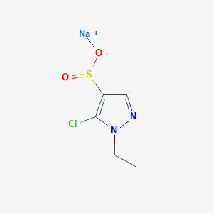 Sodium 5-chloro-1-ethyl-1H-pyrazole-4-sulfinate