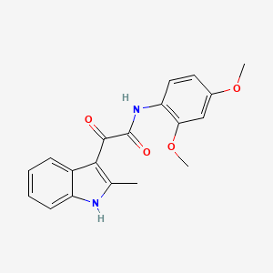 N-(2,4-dimethoxyphenyl)-2-(2-methyl-1H-indol-3-yl)-2-oxoacetamide