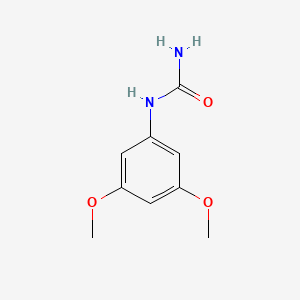 molecular formula C9H12N2O3 B2849262 1-(3,5-Dimethoxyphenyl)urea CAS No. 154374-69-3