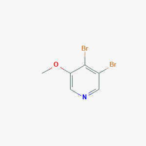 molecular formula C6H5Br2NO B2849278 3,4-二溴-5-甲氧基吡啶 CAS No. 1780570-06-0