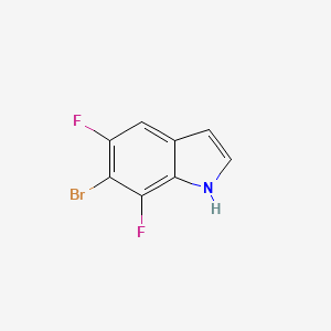 6-Bromo-5,7-difluoro-1H-indole