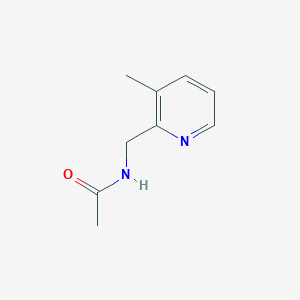 N-[(3-methylpyridin-2-yl)methyl]acetamide