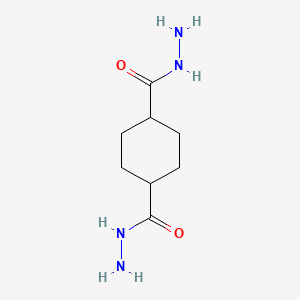 molecular formula C8H16N4O2 B2849414 1,4-Cyclohexanedicarbohydrazide CAS No. 27327-67-9