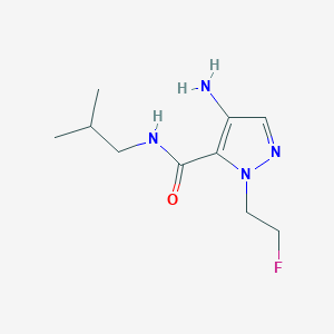 4-Amino-1-(2-fluoroethyl)-N-isobutyl-1H-pyrazole-5-carboxamide