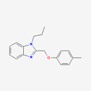 1-propyl-2-((p-tolyloxy)methyl)-1H-benzo[d]imidazole