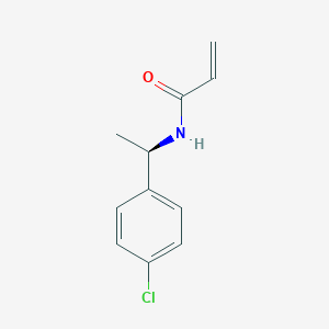 N-[(1R)-1-(4-Chlorophenyl)ethyl]prop-2-enamide