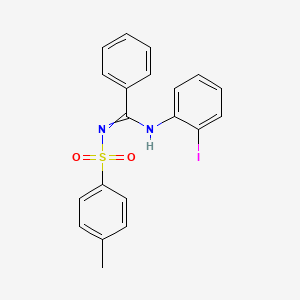 N-(2-iodophenyl)-N'-tosylbenzimidamide