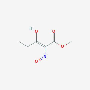molecular formula C6H9NO4 B2849497 Methyl 3-hydroxy-2-nitrosopent-2-enoate CAS No. 1937358-65-0