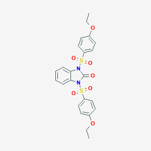 1,3-bis[(4-ethoxyphenyl)sulfonyl]-1,3-dihydro-2H-benzimidazol-2-one