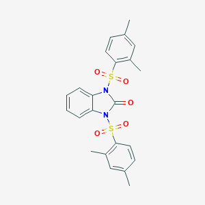 1,3-bis[(2,4-dimethylphenyl)sulfonyl]-1,3-dihydro-2H-benzimidazol-2-one