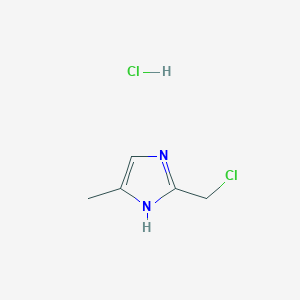 2-chloromethyl-4-methyl-1H-imidazole hydrochloride