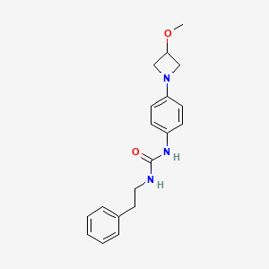 1-(4-(3-Methoxyazetidin-1-yl)phenyl)-3-phenethylurea