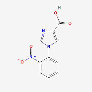 1-(2-Nitrophenyl)imidazole-4-carboxylic acid