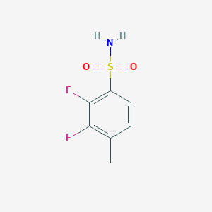 molecular formula C7H7F2NO2S B2849741 2,3-Difluoro-4-methylbenzenesulfonamide CAS No. 1204573-30-7