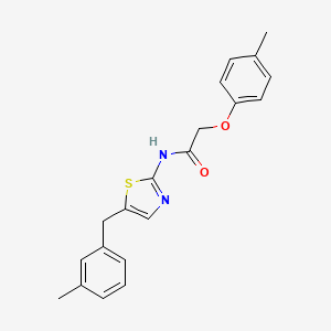 N-[5-(3-methylbenzyl)-1,3-thiazol-2-yl]-2-(4-methylphenoxy)acetamide
