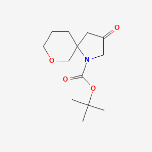 Tert-butyl 3-oxo-9-oxa-1-azaspiro[4.5]decane-1-carboxylate