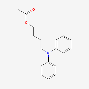 molecular formula C18H21NO2 B2849774 4-(Diphenylamino)butyl acetate CAS No. 227805-93-8