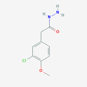2-(3-Chloro-4-methoxyphenyl)acetohydrazide