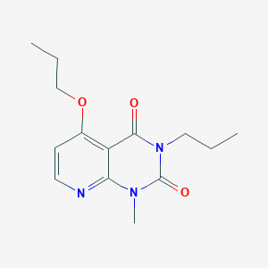 1-methyl-5-propoxy-3-propylpyrido[2,3-d]pyrimidine-2,4(1H,3H)-dione