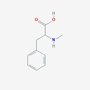 molecular formula C10H13NO2 B2849948 2-(Methylamino)-3-phenylpropanoic acid CAS No. 2566-30-5; 2566-35-0; 56564-52-4