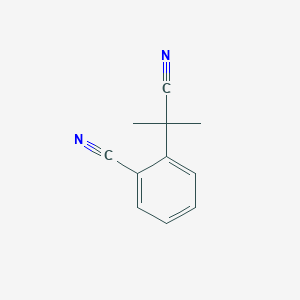 molecular formula C11H10N2 B2849985 2-(2-Cyanopropan-2-yl)benzonitrile CAS No. 99911-10-1