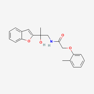 N-(2-(benzofuran-2-yl)-2-hydroxypropyl)-2-(o-tolyloxy)acetamide