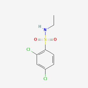 molecular formula C8H9Cl2NO2S B2850091 2,4-dichloro-N-ethylbenzenesulfonamide CAS No. 886123-03-1