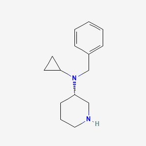 (S)-N-Benzyl-N-cyclopropylpiperidin-3-amine