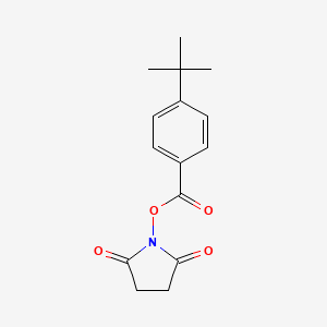 1-{[(4-Tert-butylphenyl)carbonyl]oxy}pyrrolidine-2,5-dione