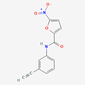 N-(3-ethynylphenyl)-5-nitrofuran-2-carboxamide