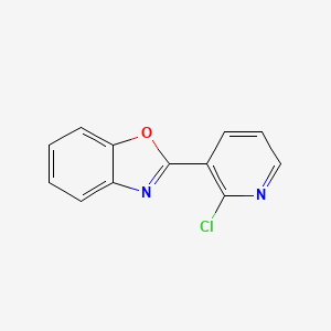 2-(2-Chloro-3-pyridinyl)-1,3-benzoxazole