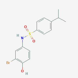 N-(3-bromo-4-hydroxyphenyl)-4-isopropylbenzenesulfonamide