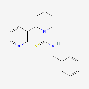 N-benzyl-2-pyridin-3-ylpiperidine-1-carbothioamide