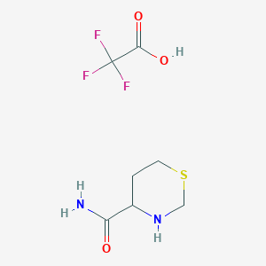 1,3-Thiazinane-4-carboxamide;2,2,2-trifluoroacetic acid