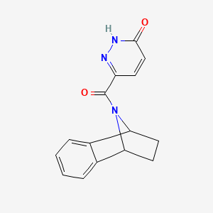 6-(1,2,3,4-tetrahydro-1,4-epiminonaphthalene-9-carbonyl)pyridazin-3(2H)-one
