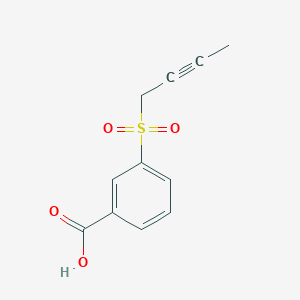 3-(But-2-yn-1-ylsulfonyl)benzoic acid