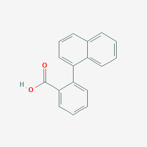 molecular formula C17H12O2 B2850322 2-(Naphthalen-1-yl)benzoic acid CAS No. 108981-92-6
